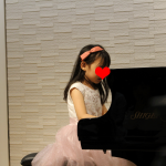 ピアノ,発表会,5歳,はじめて,かわいい,