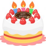 バースデーケーキ,誕生日,ケーキ,かわいい,ディズニー英語